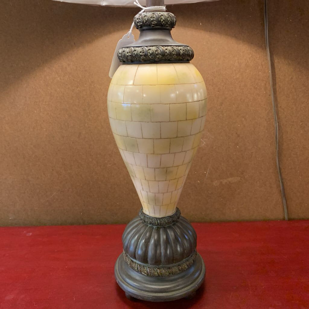 Faux Tile Table Lamp