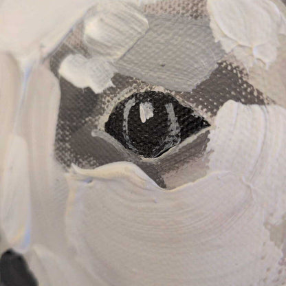 Close-up of a soccer ball with a detailed pattern