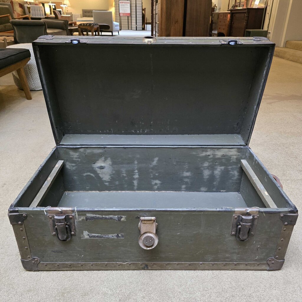 Vintage Military Trunk