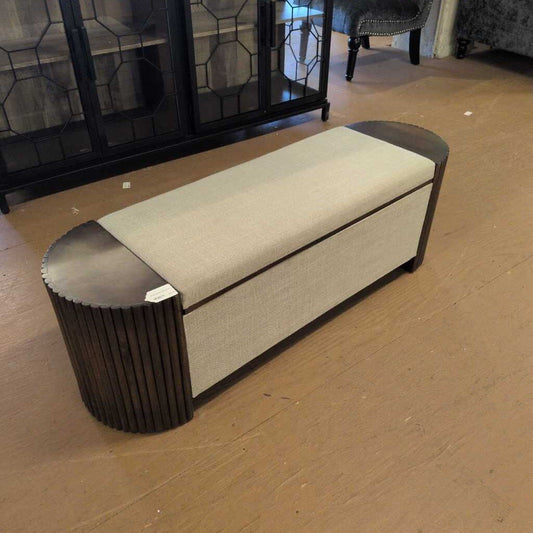 NATHEN UPHOLSTERED BENCH