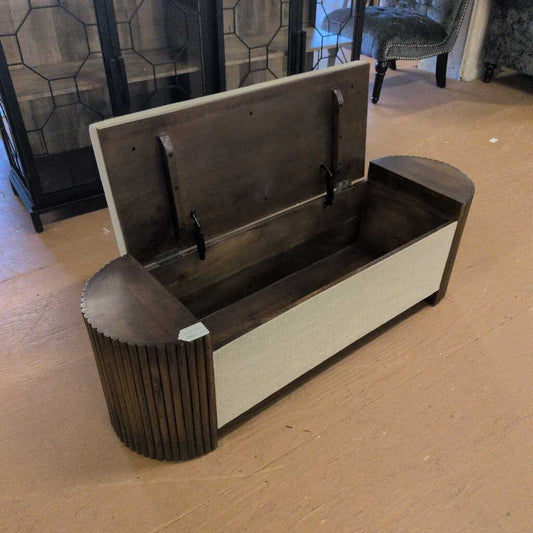 NATHEN UPHOLSTERED BENCH