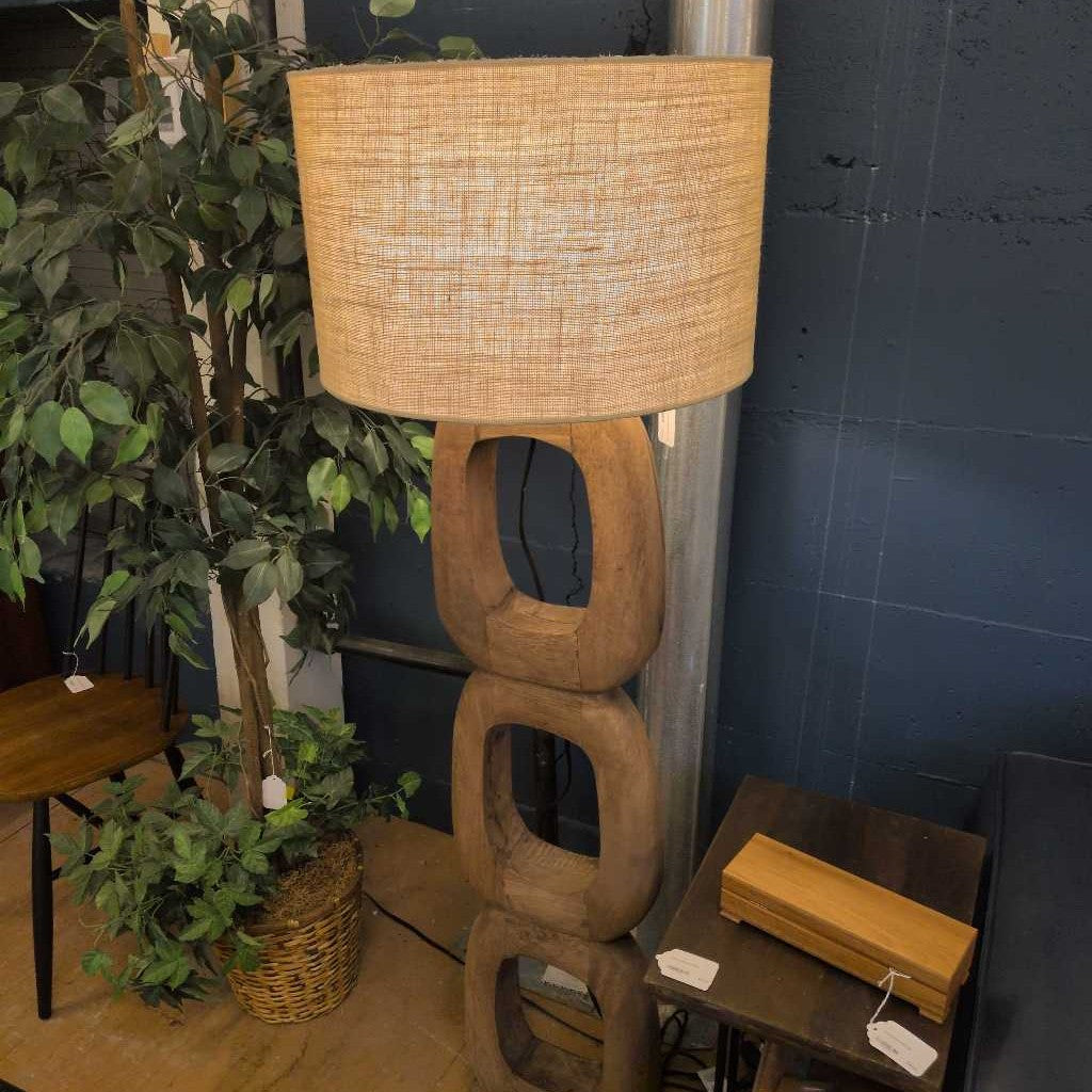 Contemporary Brown Floor Lamp LAMPS