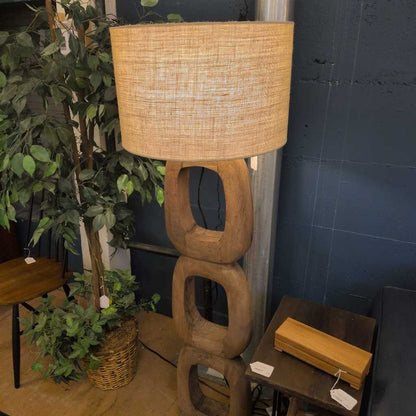 Contemporary Brown Floor Lamp LAMPS