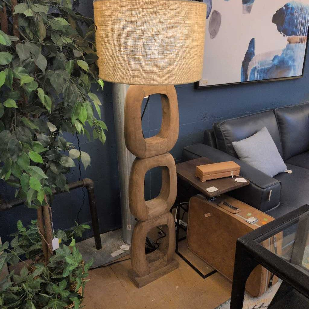Contemporary Brown Floor Lamp LAMPS