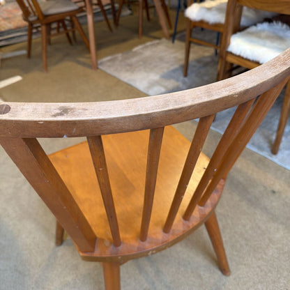 Flared Spindle Back Dining Chair SET OF 4