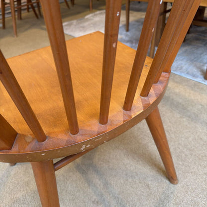 Flared Spindle Back Dining Chair SET OF 4