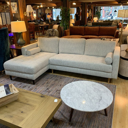 Malmo Cotton LAF Chaise Sectional