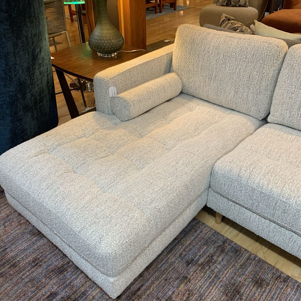 Malmo Cotton LAF Chaise Sectional