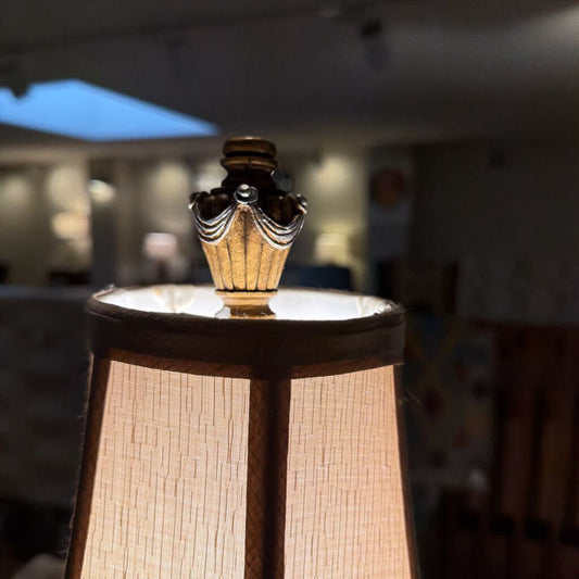 Neoclassical Candle Stick Table Lamp