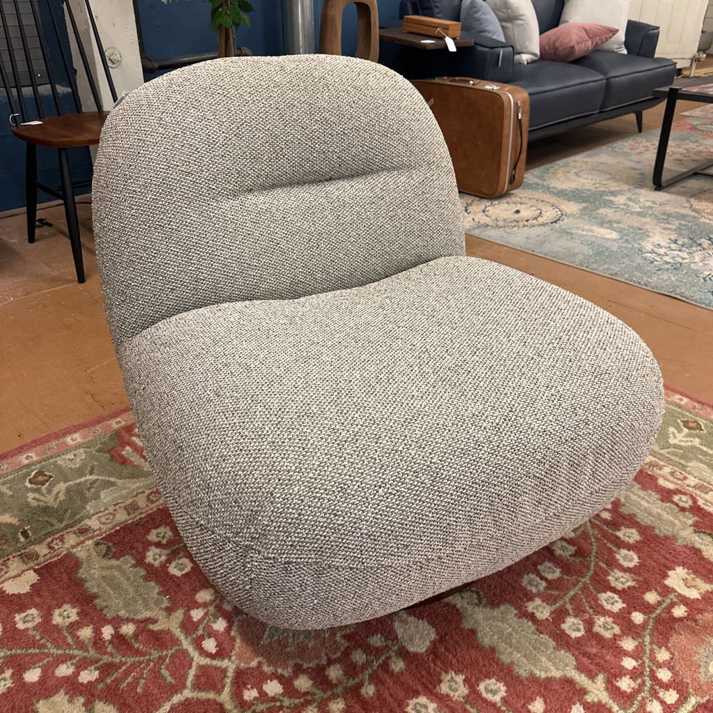 Olive Moss Swivel Lounge Chair