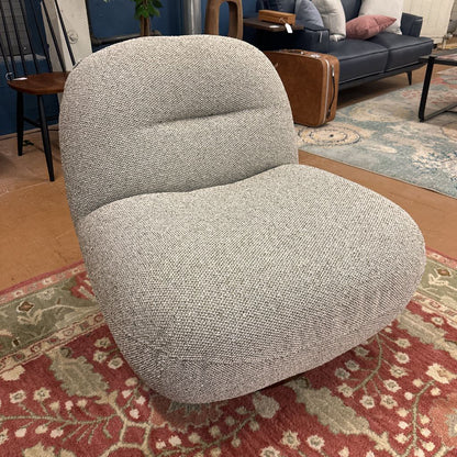 Olive Moss Swivel Lounge Chair