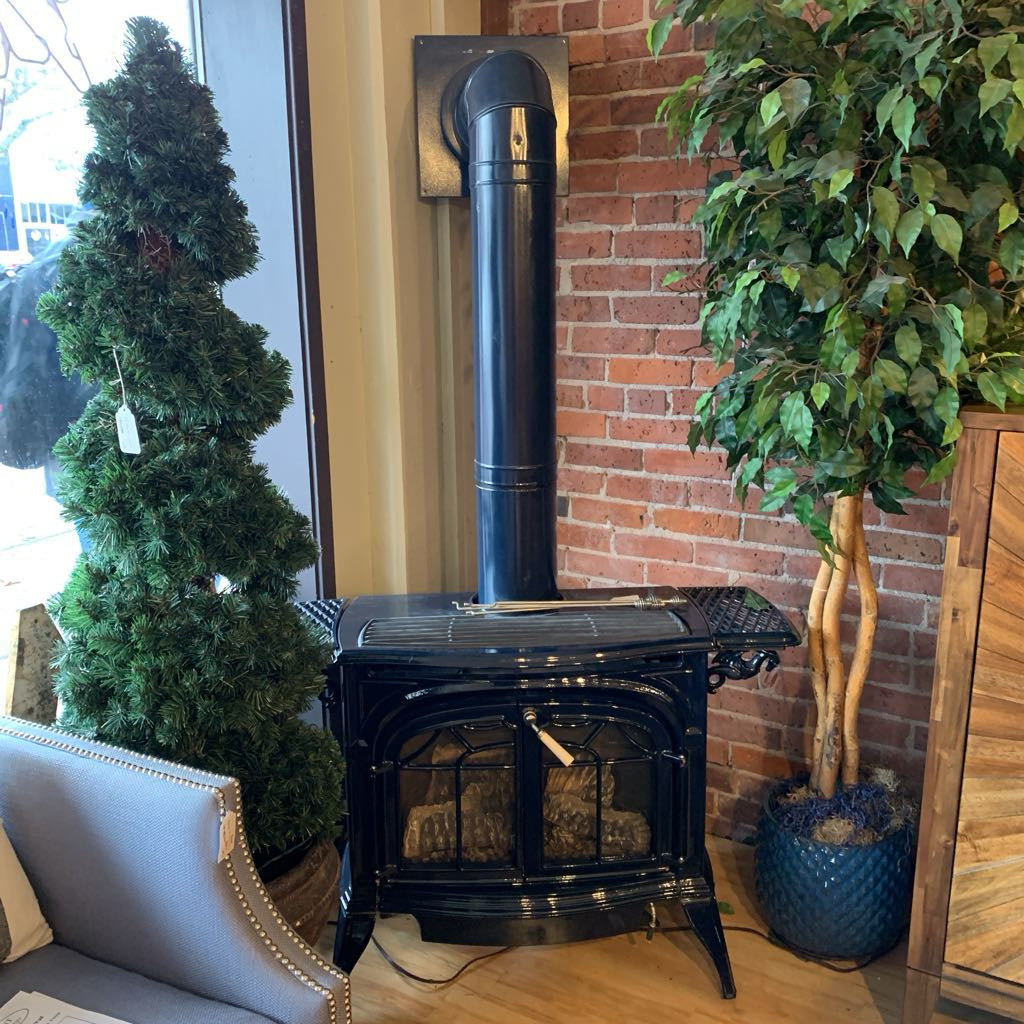 Radiance Navy GAS Wood Burning Stove UNIQUE FINDS