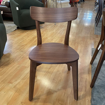 Renee Walnut Dining Chair C DINING CHAIRS