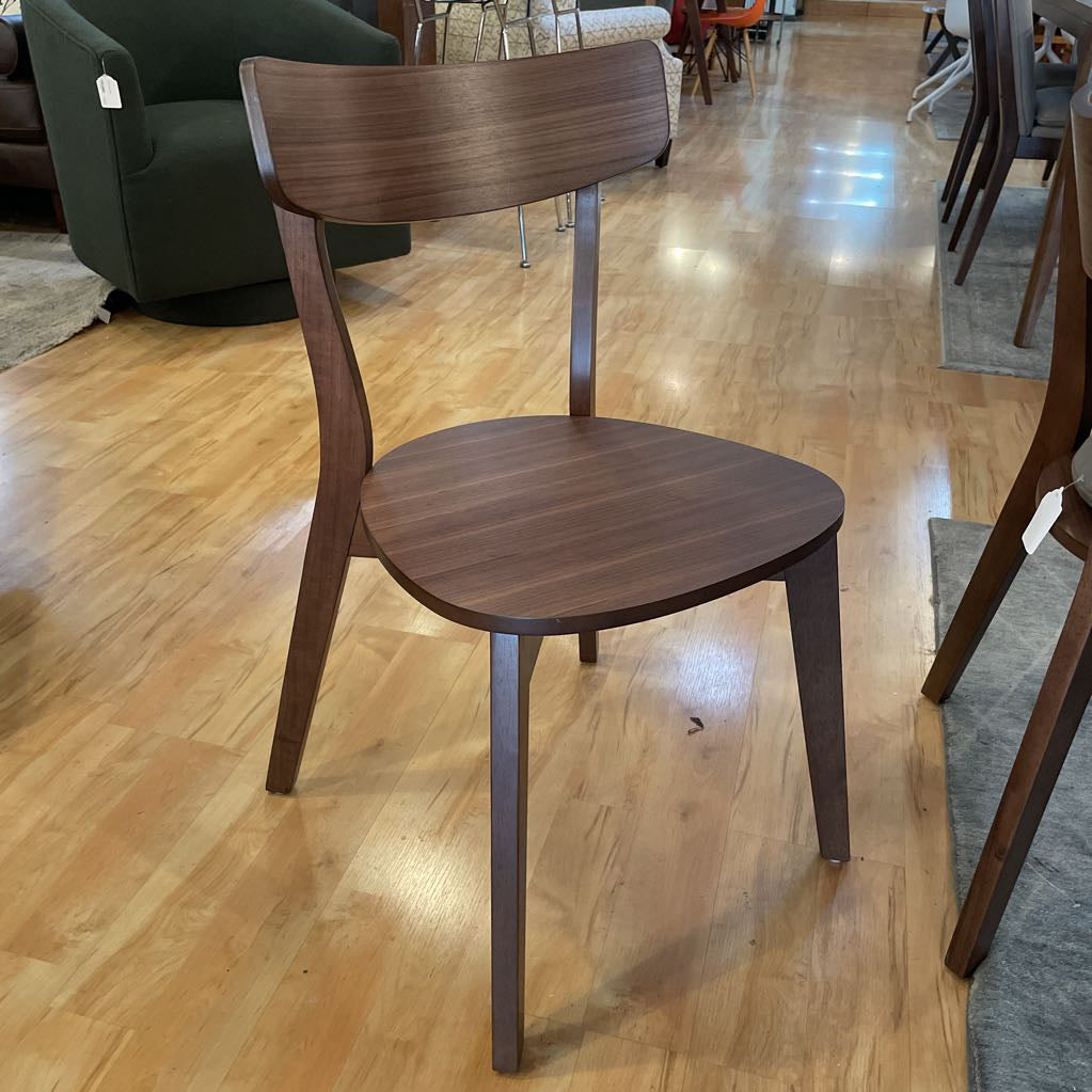 Renee Walnut Dining Chair C DINING CHAIRS