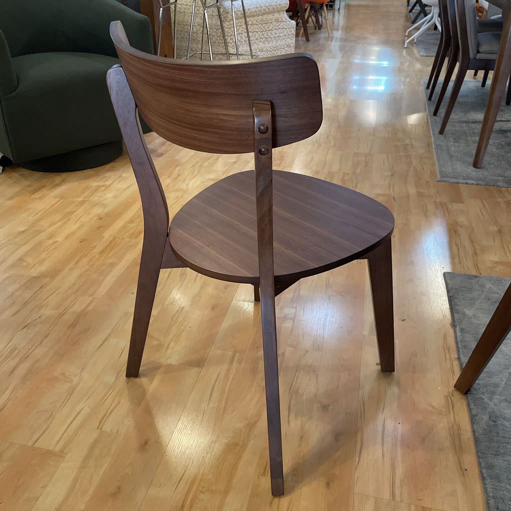 Renee Walnut Dining Chair C DINING CHAIRS