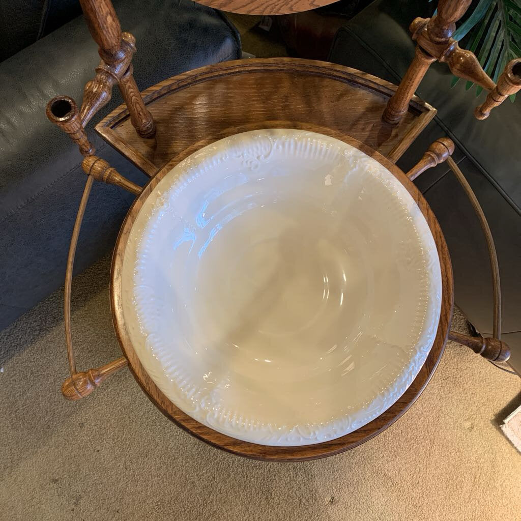 Vintage Wash Stand w/Basin & Pitcher