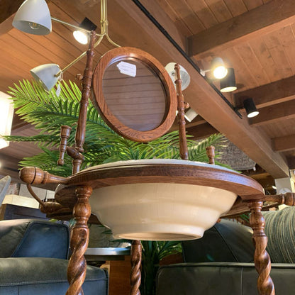 Vintage Wash Stand w/Basin & Pitcher