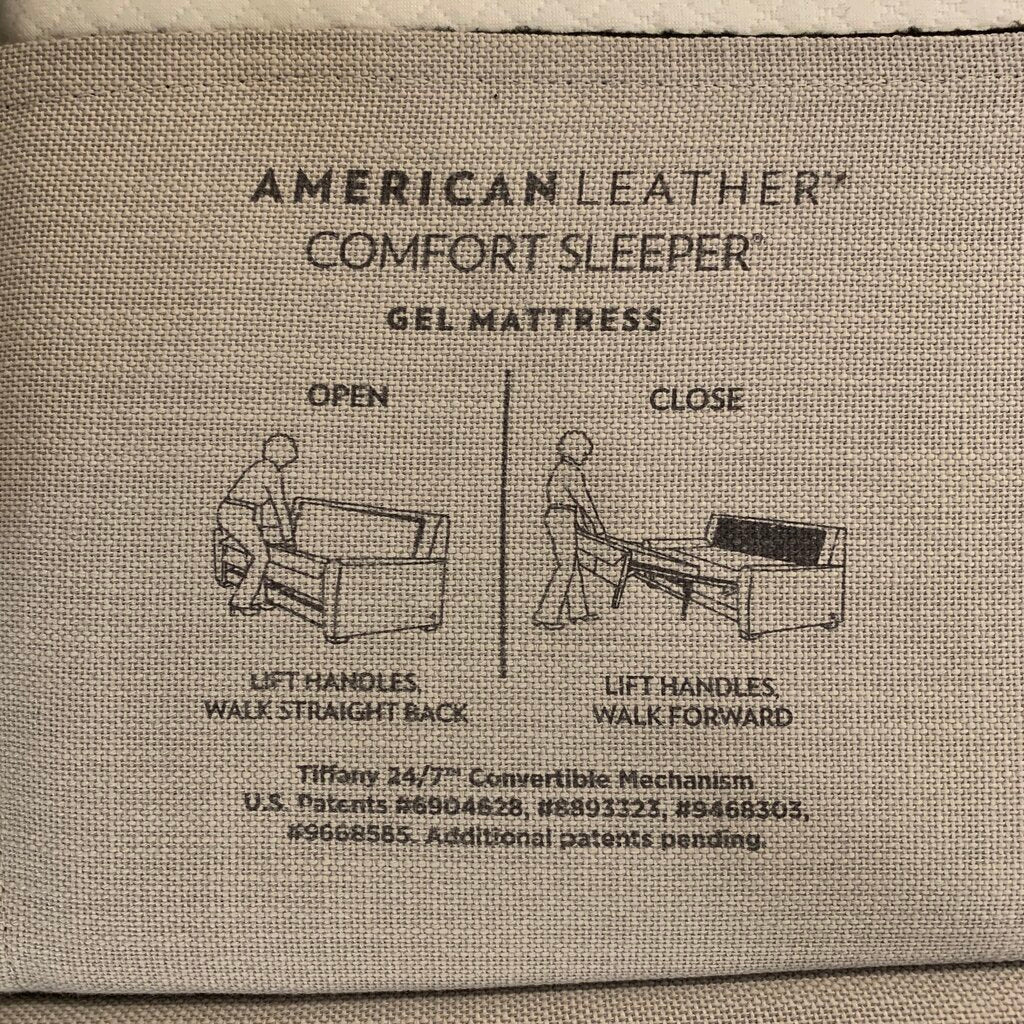 RH Belgian Track Arm Sleeper Sofa