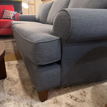 Blue Fabric 3 Seat Sofa