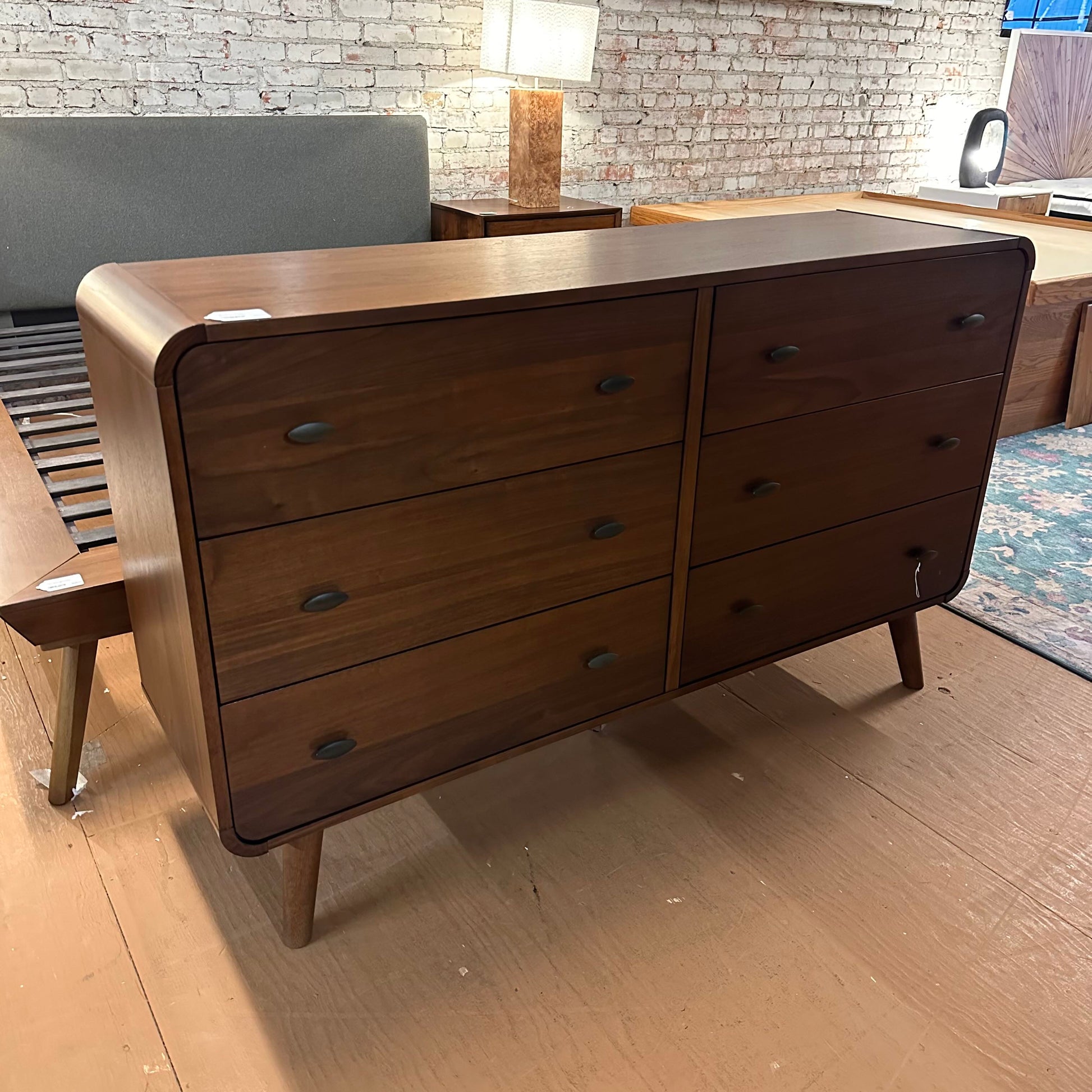 MC Walnut Dresser C LOWBOYS
