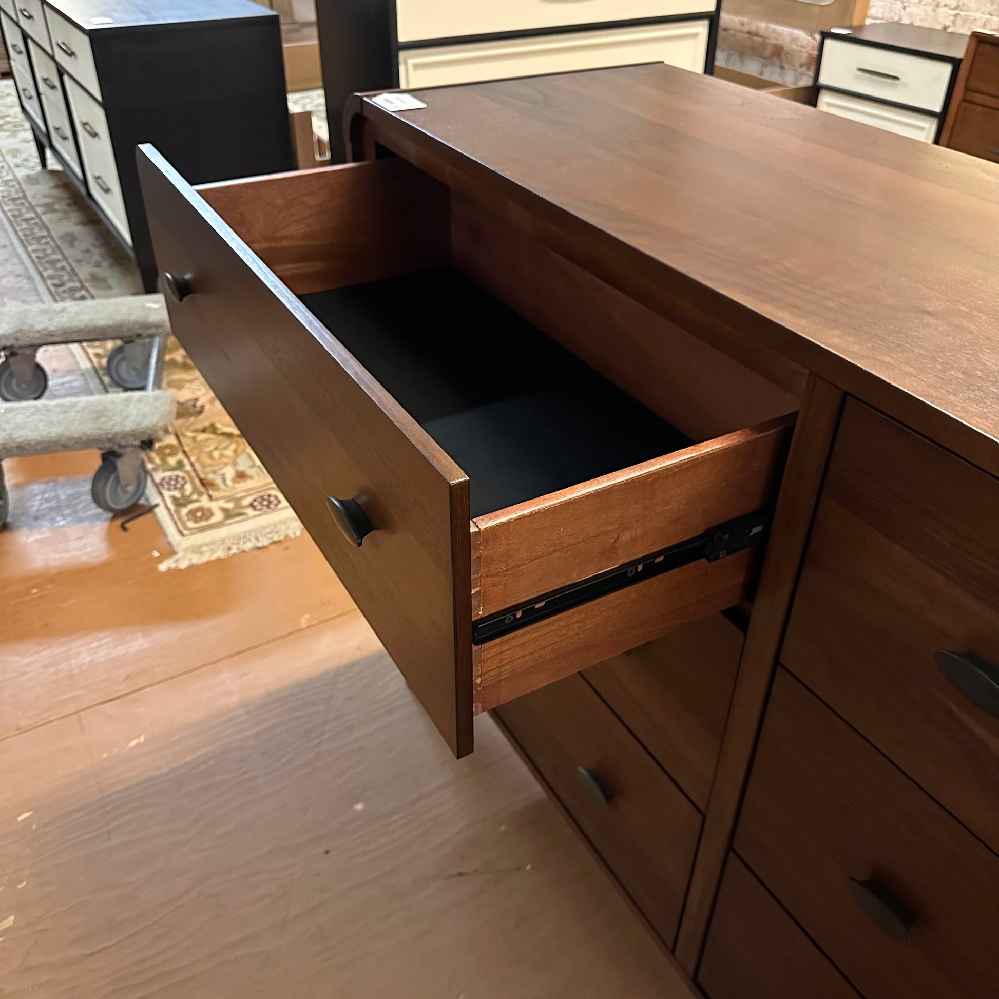 MC Walnut Dresser C LOWBOYS