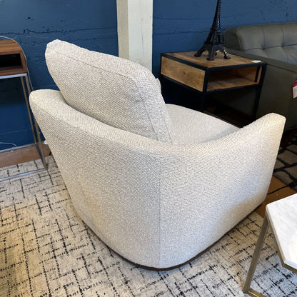 Linen Swivel Chair