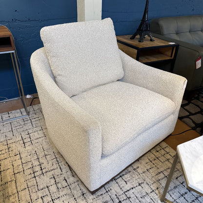 Linen Swivel Chair