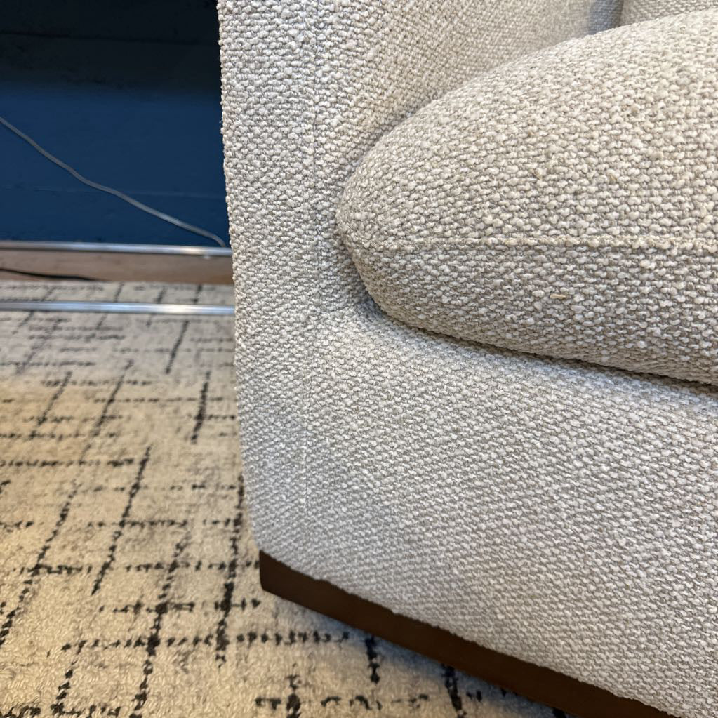 Linen Swivel Chair