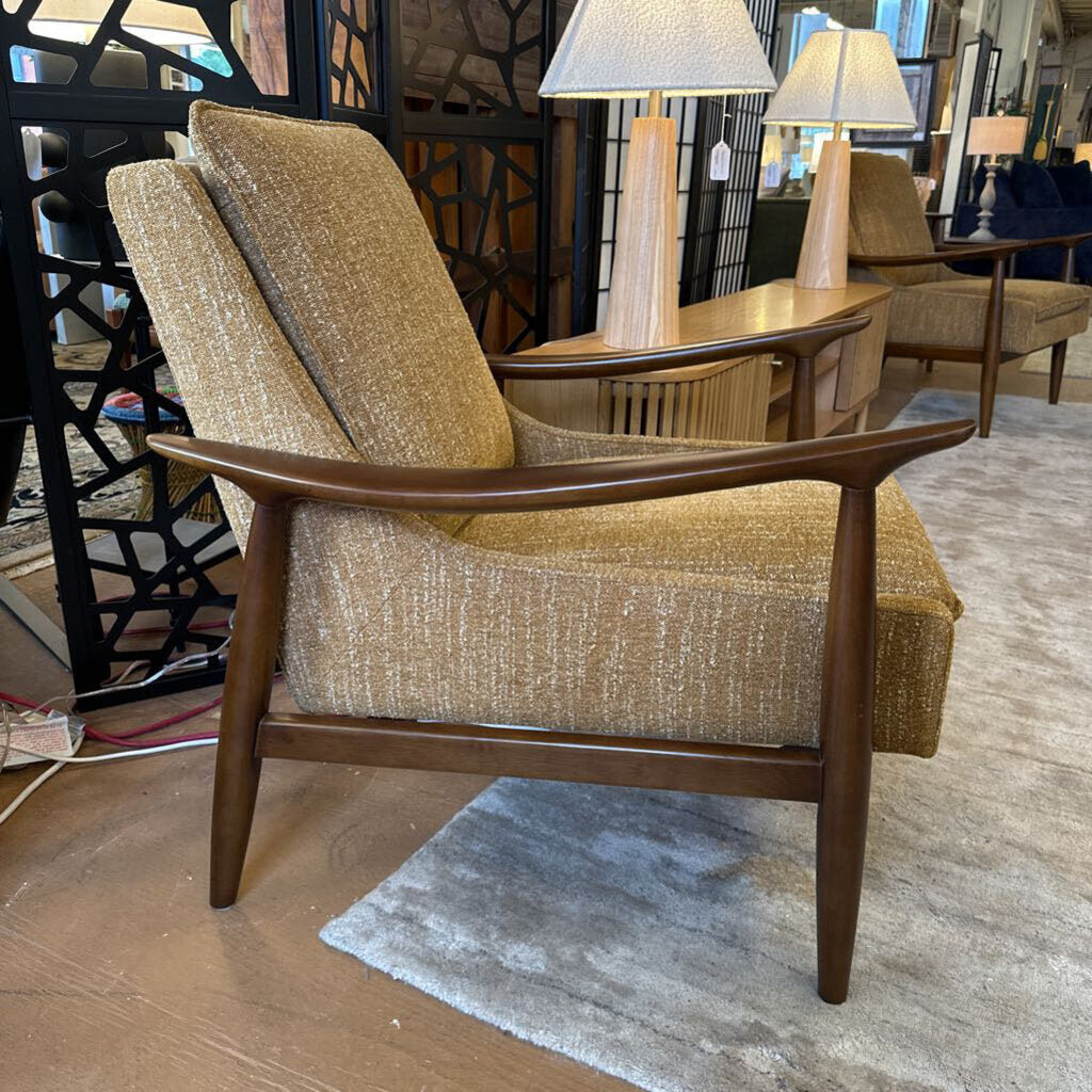 Retro Fabric Arm Chair