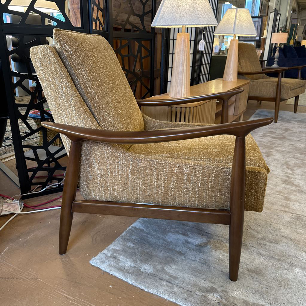 Retro Fabric Arm Chair