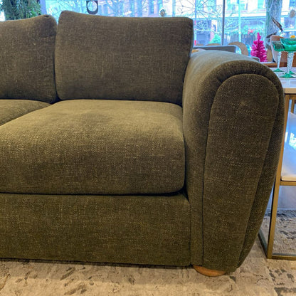 Bun Foot Olive Sofa