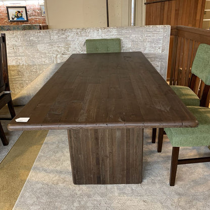 Burnt Oak Dining Table