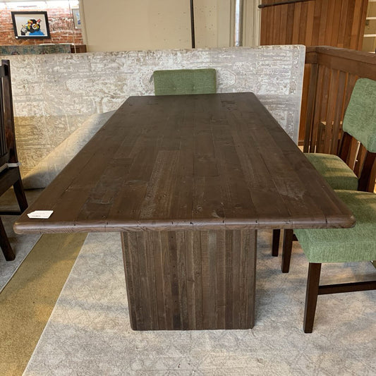 Burnt Oak Dining Table