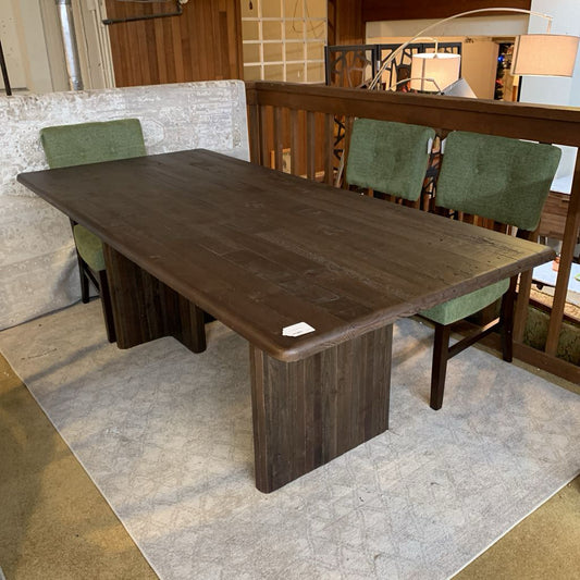 Burnt Oak Dining Table