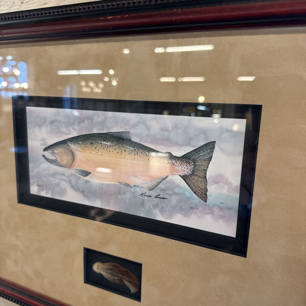 Atlantic Salmon w/ Lure Artwork