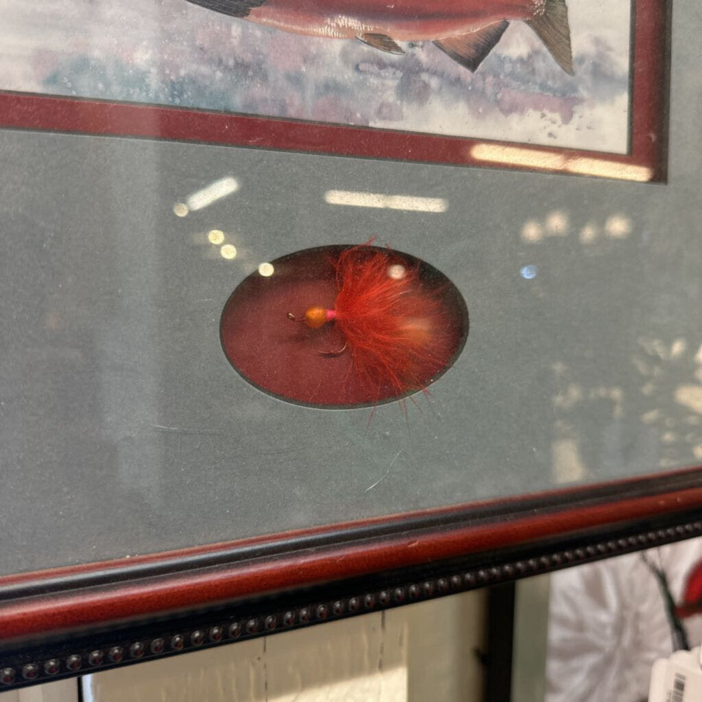 Sockeye Salmon w/ Lure Artwork