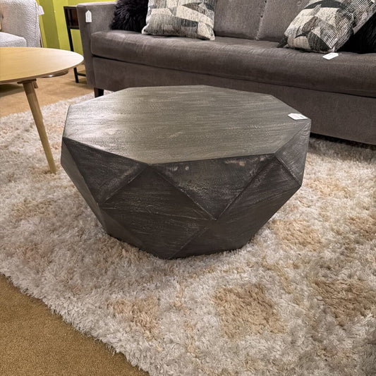 Grey Octagon Coffee Table