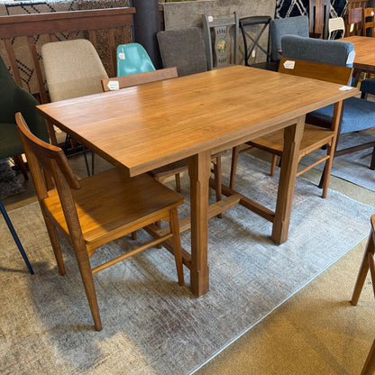 Small Farmhouse Style Dining Table & 4 Chairs