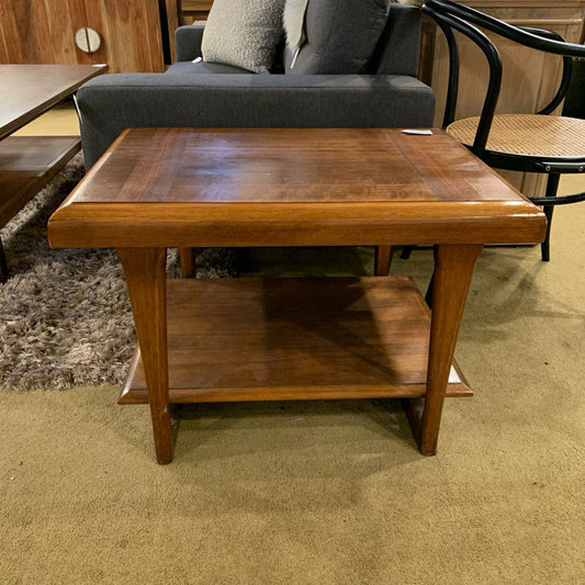 MCM 2 Tier Lane End Table