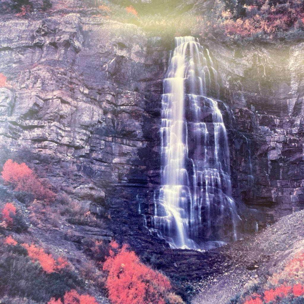 Vintage Waterfall Photo ART