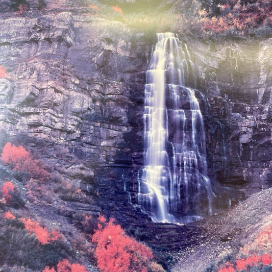 Vintage Waterfall Photo