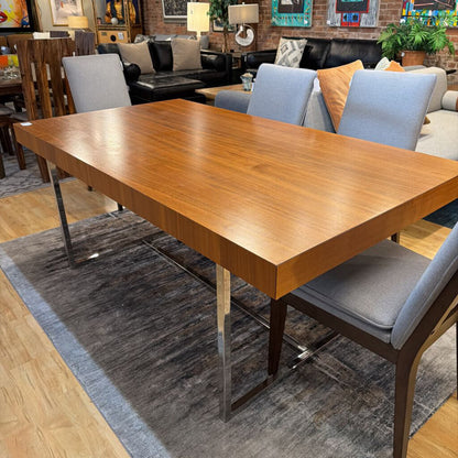 Calligaris Teak Expanding Dining Table