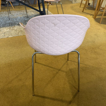 Saint Tropez Pale Pink Contemporary Dining Chair SET 6