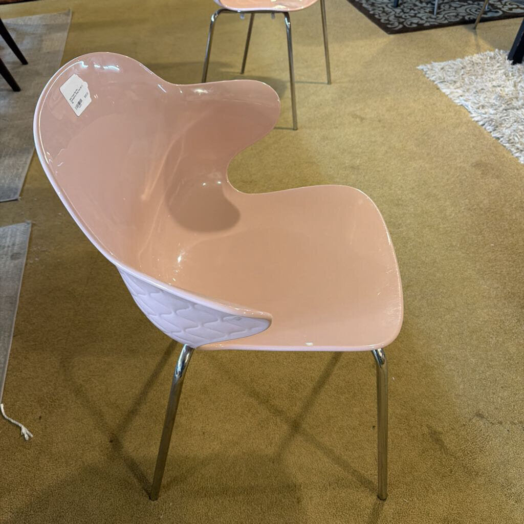 Saint Tropez Pale Pink Contemporary Dining Chair SET 6