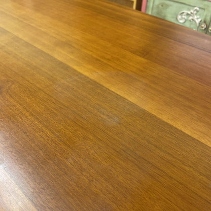 Close-up of a wooden surface with visible grain and texture