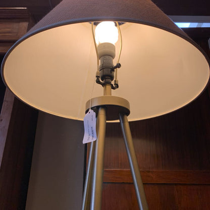 Matte Gold Base Tripod Floor Lamp