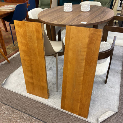 CONANT BALL MCM Square Expanding Dining Table w/Two Leaves