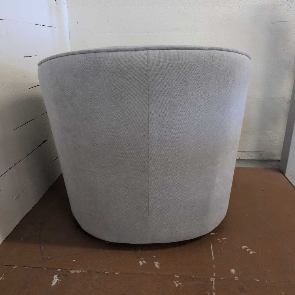 Grey Swivel Chair U ACCENT CHAIRS