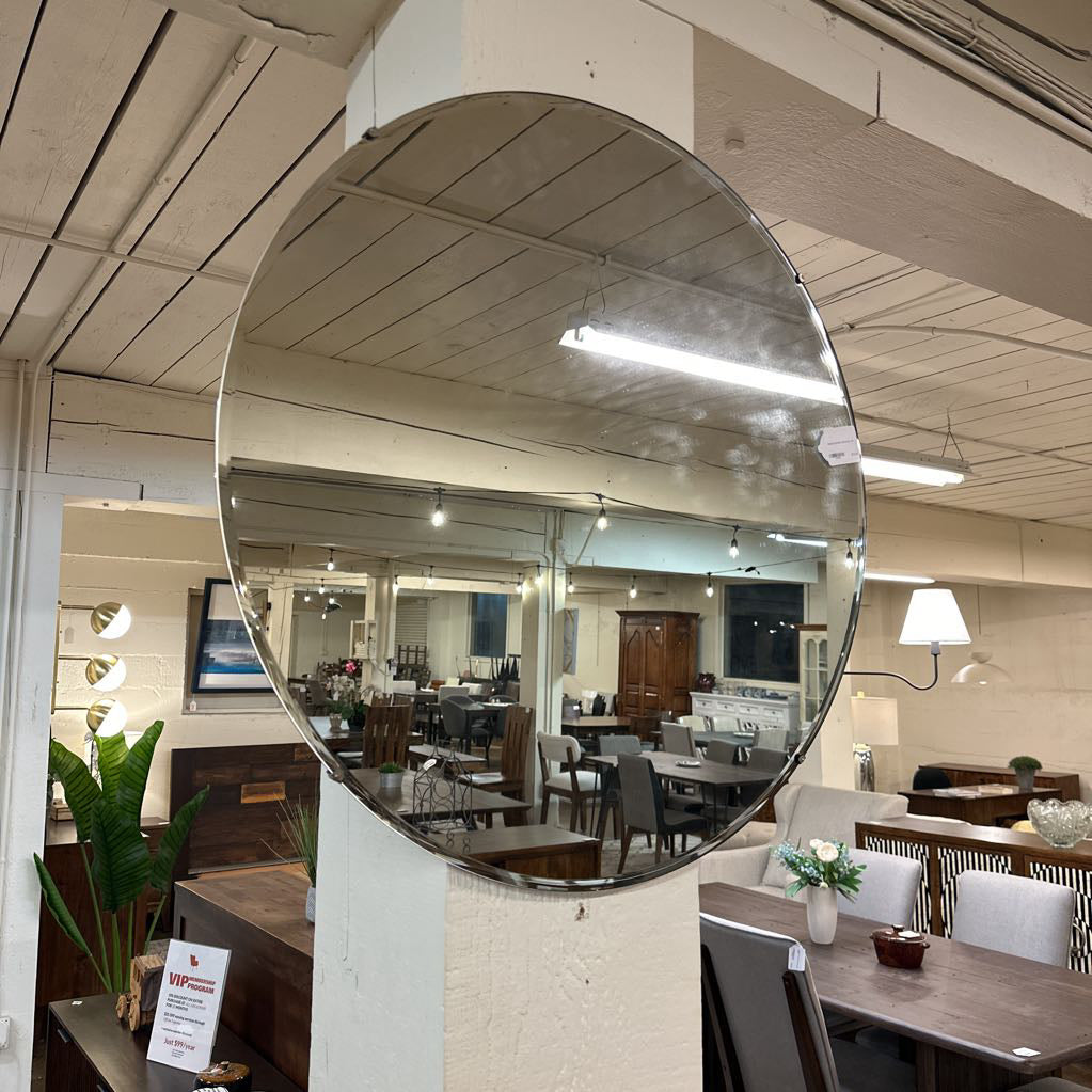 Round Frameless Wall Mirror C MIRRORS