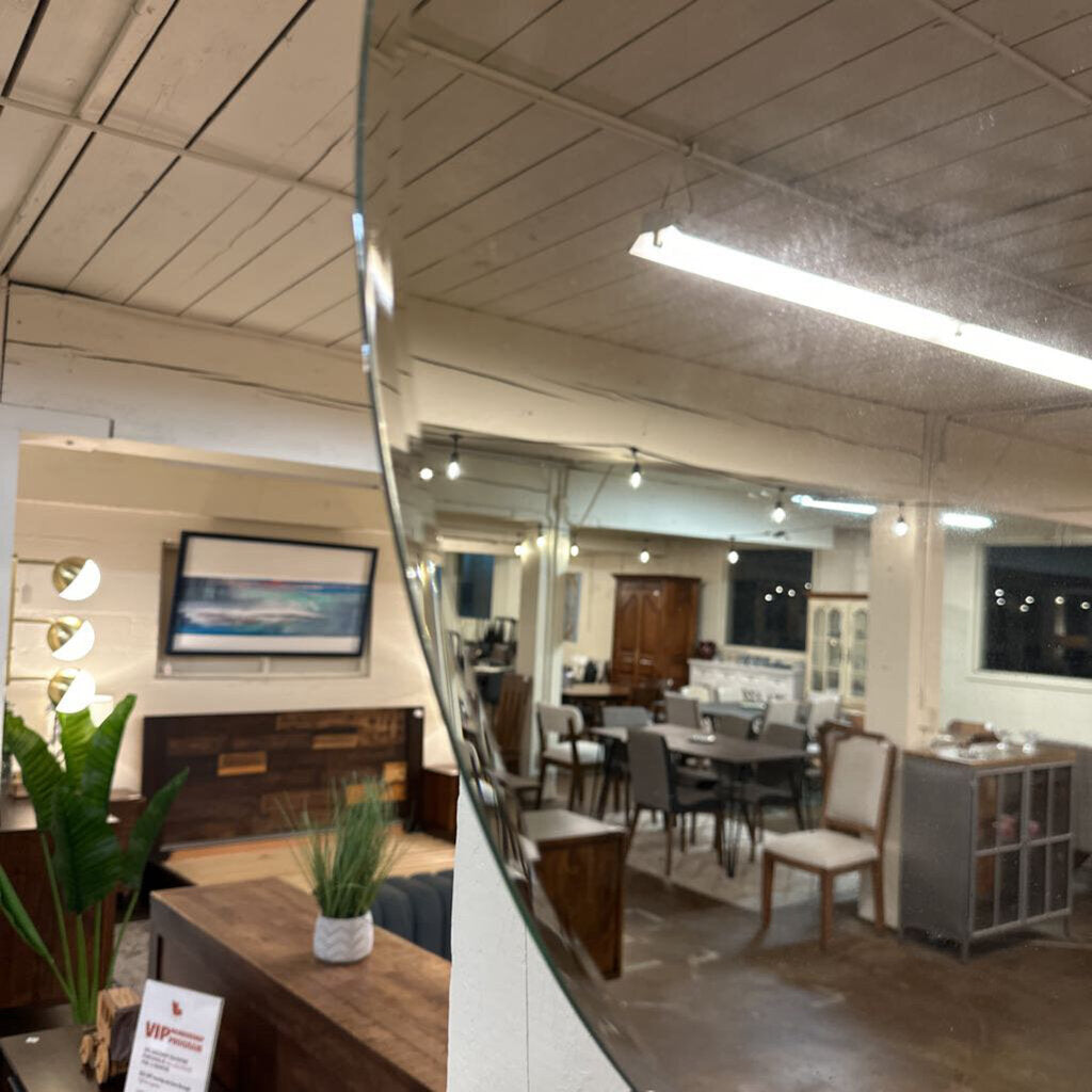 Modern interior design showroom with furniture and decor